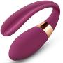 Adullt Toys for Couple-Massagers Stimulation Toys 7 Vibration Modes Dual Motor Massager,U-Shaped Wireless Massager?Purple ?