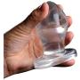 Master Series Anchored Clear Anal Plug