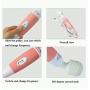 Handheld Wand Massager, Handheld Personal Body Therapeutic Massager Electric Vibrate Wand Massager Magic Waterproof Portable Relieves Muscle Tension Body Aches Pains Sports Recovery (Black)