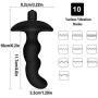 Bantie Anal Plug Toy Vibrating and Prostate Massager 10 Stimulation Modes Vibrator for Adults