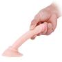 Slim Beginner Dildo with Storage Bag,SINLOLI Small Dildo with Suction Cup is Perfect for First-Time Users,Anal Plug for Anal Sex Play(5.8 inch)