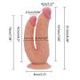 TTQQJJ Women 8.5 Inch Ultra-Lifelike Soft Skin Wand Pleasure Toy with Suction Cup Toys - Flesh - Yuanshengmujiang1.2