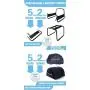 LSBY Position Enhancer Chair Novelty Grownup Toys - Position Assistance - Tiptop Durable and Easily Assemble One Size Hold up to 300lbs(Black), Multi-Chair Furniture Stimulating Handheld