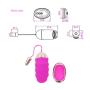 10 Frequency USB Rechargeable Mini Wireless Remote Control Powerful Massager, Waterproof Small Silicone, for Bedroom Women