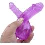 PRETYZOOM Silicone Double Headed Ended Dildo Dong G Spot Dildo Toy for Women (Purple) PRETYZOOM Silicone Double Headed Ended Dildo Dong G Spot Dildo Toy for Women (Purple)
