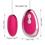 Silver Bullet Smart Love Eggs Ben Wa Balls Mini 20 Speed Wireless Remote Vib`ratór Eggs Balls Exercise Traner for Women Adult Sexvc-Töys Honeymoon Gift Shirts,Rose,Bullet Vib`ratór