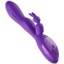 Cocoapa G-spot Rabbit Vibrator Rechargeable Vibrator Ant Vibrator Muti-Speed Massager Vibrator Cordless Waterproof Medical Silicone Adult Sex Toys for Women (Purple) (Purple)