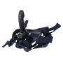 HYLHYL5-F Rěàlǐstǐc Tǒy Sǔctǐǒn Cǔp, Handheld Bendable PVC Super Realistic Full Body Hands-Free Black (L: 15cm / 6", W: 3.5cm / 1.37")