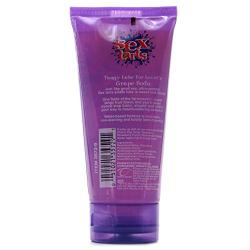 Edible Water-based Lubricant, Grape Soda Flavored, 6 fl. oz. Tube- Sex Tarts Kissable Lube, Fresh Aroma Relaxing, Condom Compatible & Toy-safe Glide, Made by GMP certificated Manufactory in USA