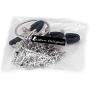 Eastern Delights Elite Clitoris Clamps, Nipple Clamps Vice Labia Clip with Soft Adjustable Rubber Clamps