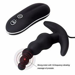 Vibrating Stimulator Plug 10 Speed, Male Postate Massager for Man pennis-x1