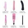 AUXFUN Automatic Sex Machine for Women,Female Masturbation Thrusting Pumping Gun Vagina Masturbator Cup for Men with 6 Attachments, Size 7