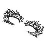 Bilbal 5 Pairs Temporary Eye Tattoo Stickers, Drama Fabric Black Lace Makeup Eye Liner Stickers for Photo Studio Masquerade Christmas Party Ball T-show, Reusable Eye Shadow Stickers Bilbal 5 Pairs Temporary Eye Tattoo Stickers, Drama Fabric Black Lace Makeup Eye Liner Stickers for Photo Studio Masquerade Christmas Party Ball T-show, Reusable Eye Shadow Stickers