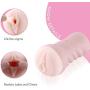 Pocket Pussy,Dual Layer Male Masturbators Cup Adult Sex Toys Realistic Textured Pocket Vagina Pussy Man Masturbation Stroker