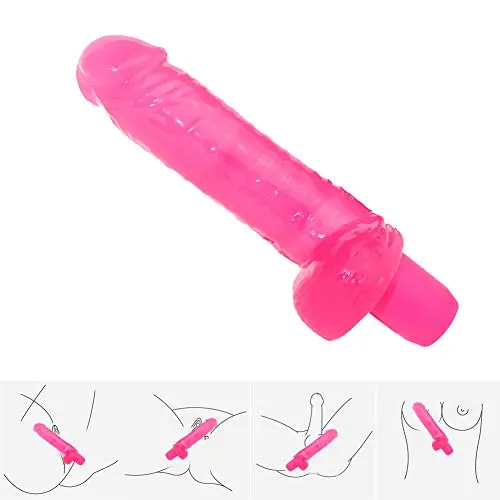 C-Litoral Ví-Bratór Toys for Women Multi-Speed Vib Simulation Crystal Transparent DǐLdó Massage Stick, Waterproof Electric Mute Magic Wand Pink by ALBK C-Litoral Ví-Bratór Toys for Women Multi-Speed Vib Simulation Crystal Transparent DǐLdó Massage Stick, Waterproof Electric Mute Magic Wand Pink by ALBK