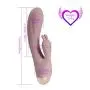 QYIYA 10 Modes Thrusting Monster Rabbit Vibrartoring Wand, G-Spôt Dilos Stimulation Toys for Women, Waterproof - Silent - Battery Powered