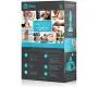B-VIBE - Rimming Plug Petite - Beginner Vibrating and Rotating Butt Plug ( 3.9” x 1.4” - Teal )