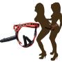 Strapon Dildo 3 Removeable Silicone Dildos with Harness Belt Feelingirl SM Sex Toys for Men and Women, Female Massage Masturbation Toys Strap on Harness Dildos for Women & Lesbian Couples