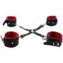kanersty 10Pcs Faux Leather Plush Couples Handcuffs Sex Toys Bundled Binding Bondage Set kanersty 10Pcs Faux Leather Plush Couples Handcuffs Sex Toys Bundled Binding Bondage Set