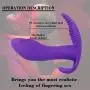 Vibrator Clitoris Dildos and G-Spot Clit Stimulator Remote Control Vibrate Masturbation Sex Toys for Women 10 Vibrating Modes Wearable Wand Vibrators Butterfly Vagina Massager for Adult Couples(A)