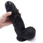 FXH 9.8 Inch Huge Ultra-Soft Stick Smooth Bendable Double Layer Rod for Women Men