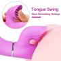 Hands Free Play Thrusting Adult Wireless Remote Control Machine Automatic Massage with Heating & Hand Free Suction Cup 10 Adjustable Telescopic Speed Realistic Silicone