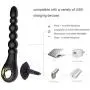 FST Anal Beads Vibrator with Dual Motors, Medical Grade Silicone, G-Spot Stimulator Prostate Massager Waterproof USB Charge Butt Plug Anal Vibrations Sex Toy for Women Men Couple