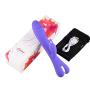 Utimi Rabbit vibrator for Women Rechargeable G Spot Vibrator Waterproof Clitoral Stimulator Sex Toy for Couples Purple