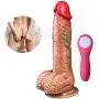 Thrusting Machine Gu-n Wireless Remote Control Heating Massage Double Layer Ultra-Soft Silicone Intelligent Sticker Mén Beginners Advanced Tools,T-Shirt
