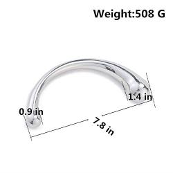ZL-TECH Pure G Spot Metal Wand 7.8 Inch Polished Steel