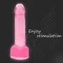 WYSXQ Pink 7.87 Inch Realistic-DîLdɔ Silicone Relaxation Massager Toys Baofubaomei