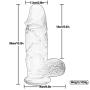 Ieshabrook-6 Stràp ón fór Funny, Toys Long Dong Penetration Alternative Wand Super Long Relax Dual Side Headed Female Personal Toys | Long：26cm/10.2in，Diameter：7.2cm/2.8in