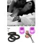 Super Soft Vibrating Cockring for Male - 6 Per Pack Cock Rings 100% Medical Grade Pure Silicone Penis Ring Set for Extra Stimulation - Better Sex Toy for Erection Enhancing and Last Longer Orgasm