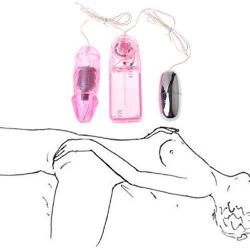 TPTPMAY Dual Strong Women Portable Vibranting Jump Eggs Multispeed Massager USB Power Viber Toys