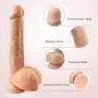 Realistic Dildo Automatic G spot Vibrator with Suction Cup for Women Hands-Free Sex Fun, Treediride Heating Silicone Vibrant Penis Sex Toy Rechargeable Anal Vibrator for Orgasm (7 Inch) Realistic Dildo Automatic G spot Vibrator with Suction Cup for Women Hands-Free Sex Fun, Treediride Heating Silicone Vibrant Penis Sex Toy Rechargeable Anal Vibrator for Orgasm (7 Inch)