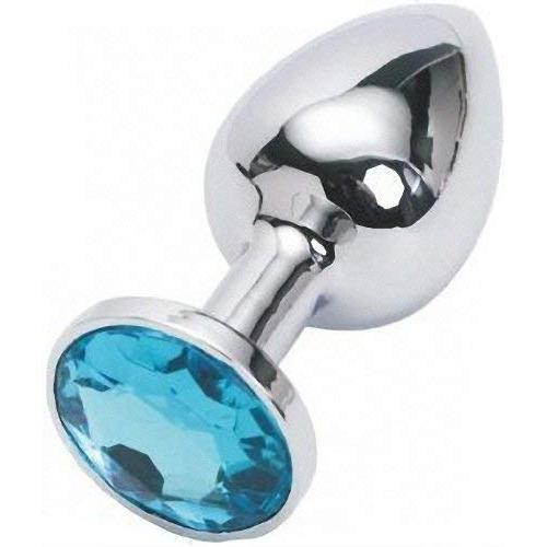 eKingstore Small Super Quality Deluxe Steel Fetish Plug Anal Butt Jewelry for Fetish Kinky Sex Love Games Personal Sex Massager Good Valentine S / Birthday Gift Water Blue