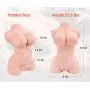 3D Life-Size Male Masturbator Love Doll C Cup Realistic Adult Sex Toy Stroker for Men Masturbation Women Full Size Real Torso Pussy Ass with Lifelike Vagina Anal Butt Massage Pussycat Dolls for Man