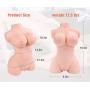 Life-Sized Men Male Adult Toy Women Torso Sex Doll with Vagina and Anal 3D Realistic Love Doll Adult Sex Toys with D-Cup Breast - Male Masturbator Pussy Ass TPE Doll with Skeleton (15.5×9.0×5.5in) Life-Sized Men Male Adult Toy Women Torso Sex Doll with Vagina and Anal 3D Realistic Love Doll Adult Sex Toys with D-Cup Breast - Male Masturbator Pussy Ass TPE Doll with Skeleton (15.5×9.0×5.5in)