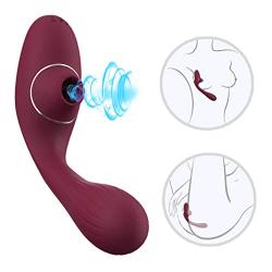 Powerful Clitorial stimulating with 10 Suction Modes + 10 Vibration Pattern stimulating Toy for Female,can USB Rechargeable Waterproof G Spots masseger for Women Suction 100% Secret Packing