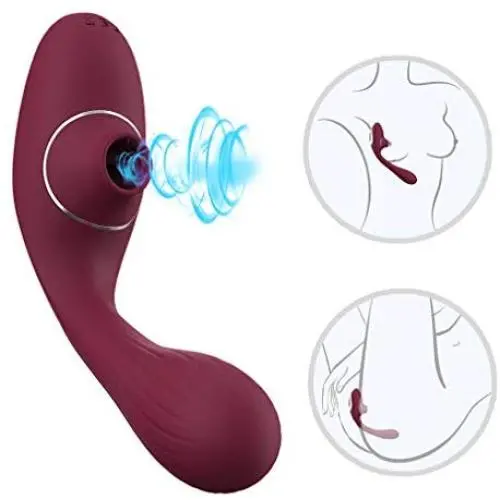Cli^torial Sucking Toy for Women,10 Sucking Modes Tongue Vibrating Toy & Simulator with 10 Speed Vibration T-Shirt Cli^torial Sucking Toy for Women,10 Sucking Modes Tongue Vibrating Toy & Simulator with 10 Speed Vibration T-Shirt