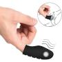 MONOE Black Silicone Finger Banger Massager Vibrator Fingering Toys