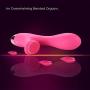 Rabbit Vibrator for Women,Rechargeable 10 Powerful Modes,Pink