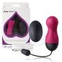 Sexy Slave Waterproof 10X Rechargeable Wireless Remote Bullet Vibrator - Vibrating Egg, Rose and Black