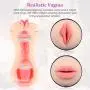 Masturbation Sleeve Toy Male Masturbators Blow Job Stroker with Realistic Vagina and Mouth,Utimi Men Double Sided Pocket Pussy for Intense Stimulation Masturbation Sleeve Toy Male Masturbators Blow Job Stroker with Realistic Vagina and Mouth,Utimi Men Double Sided Pocket Pussy for Intense Stimulation