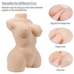 Y-NOT 3D Realistic Lifelike Sex Doll Male Masturbator Sex Toy with Heating Rod, for Realistic Anal, Breast, Vagina Sex, FDA Approved High Quality Silicone Flesh