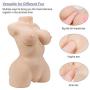 Y-NOT 3D Realistic Lifelike Sex Doll Male Masturbator Sex Toy with Heating Rod, for Realistic Anal, Breast, Vagina Sex, FDA Approved High Quality Silicone Flesh