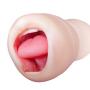 Tracys Dog® Masturbator Cup Realistic Mouth with Teeth and Tongue Blow Job Stroker Oral Sex Toys Pocket Vagina Pussy for Male Masturbation