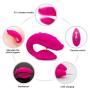 Wonderful Gift Remote Control Vibe U Shape Toy with 8 Modes Massger USB Rechargeable Secret Packing