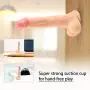 Treediride Realistic Dildo G-spot Vibrator Hands-Free Stimulator with 12 Massage Beads, High Frequency Telescopic Rechargeable Wand Penis with Powerful 7 Vibration Modes and Strong Suction Cup Treediride Realistic Dildo G-spot Vibrator Hands-Free Stimulator with 12 Massage Beads, High Frequency Telescopic Rechargeable Wand Penis with Powerful 7 Vibration Modes and Strong Suction Cup