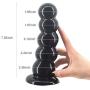 Romi Skin Realistic Dildo Various Size Beads G-Spot Stimulation Anal Plug Sex Adult Toy for Female and Male